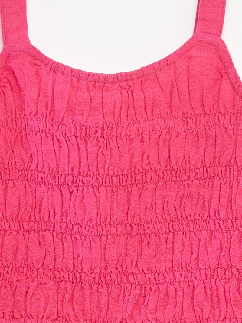 Cropped top met bandjes Rose - Kiabi