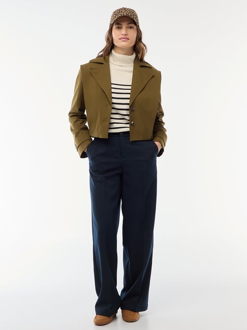Cropped trenchcoat - Kiabi
