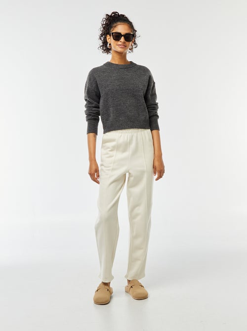 Croptrui van zacht tricot - Kiabi