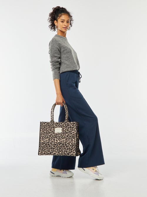 Croptrui van zacht tricot - Kiabi