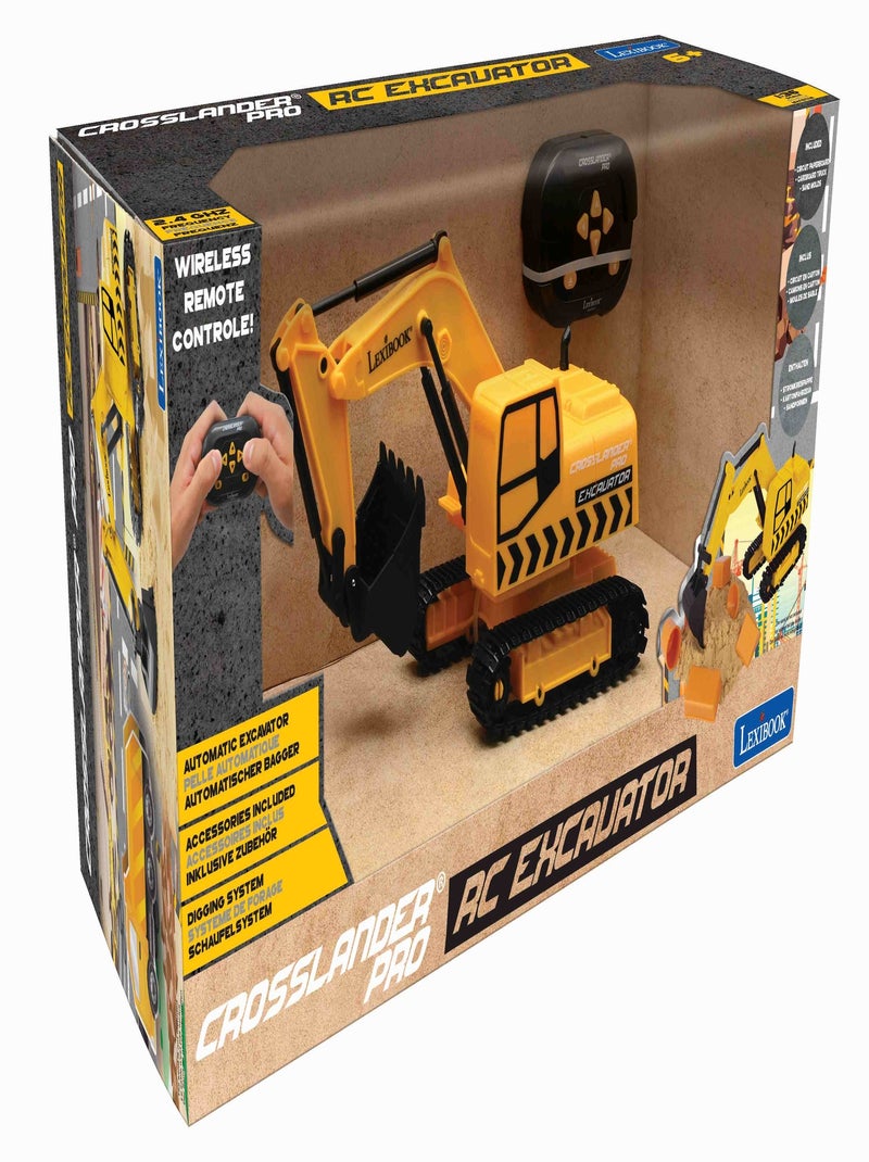 Crosslander pro ® radiogestuurde graafmachine met gearticuleerde arm. Geel - Kiabi