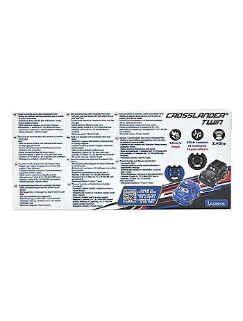 Crosslander twin – set de voiture télécommandée policier et voleur