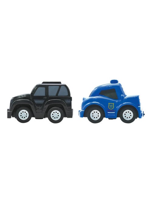 Crosslander twin – set de voiture télécommandée policier et voleur - Kiabi