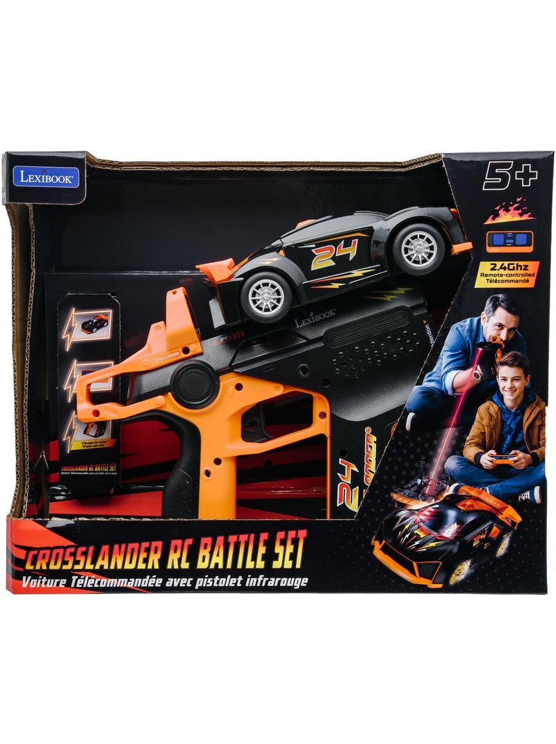 Crosslander® voiture télécommandée et pistolet laser Noir - Kiabi