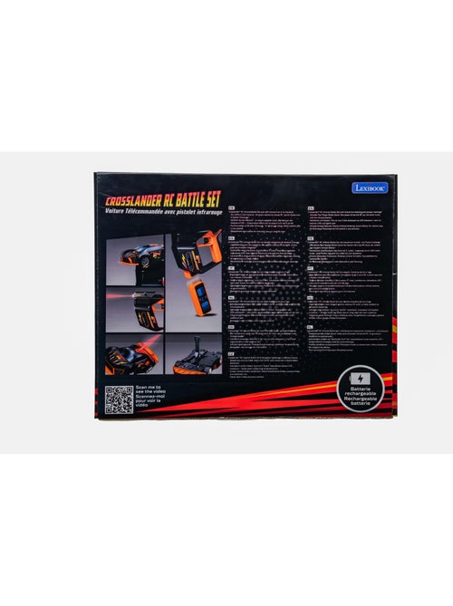Crosslander® voiture télécommandée et pistolet laser - Kiabi