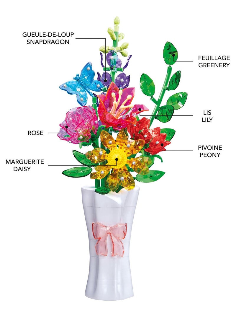 Crystal gem bouquet de fleurs Multicolore - Kiabi