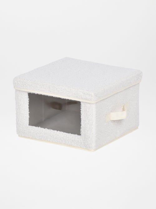 Cube de rangement avec fenêtre - Kiabi