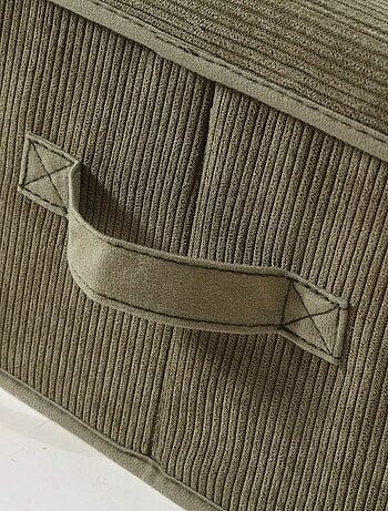 Cube de rangement avec fenêtre