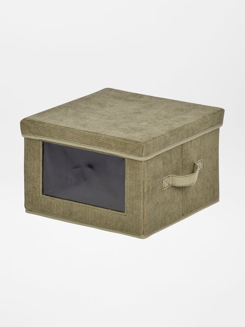 Cube de rangement avec fenêtre - Kiabi