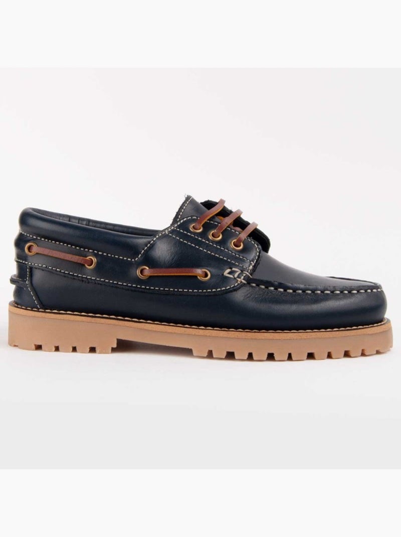 CUIR NATUREL Bleu - Kiabi