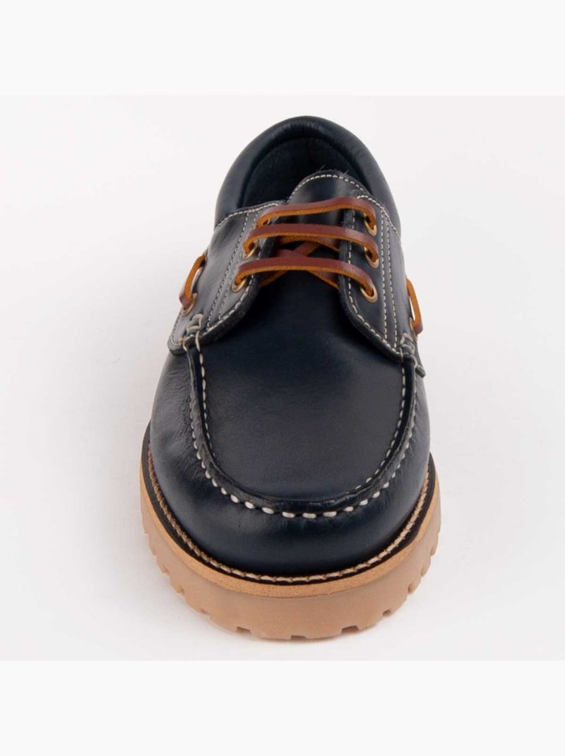 CUIR NATUREL Bleu - Kiabi