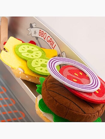 Cuisine barbecue pour enfant + accessoires 'BBQ Grill' ROBA