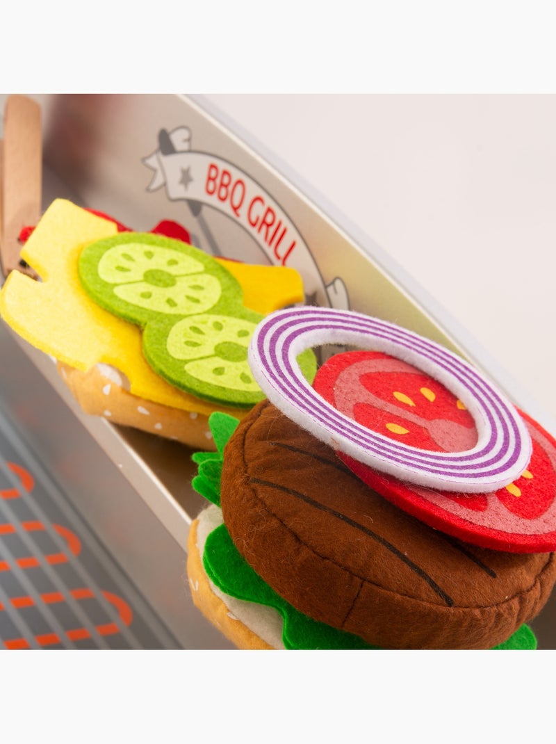 Cuisine barbecue pour enfant + accessoires 'BBQ Grill' ROBA Gris - Kiabi