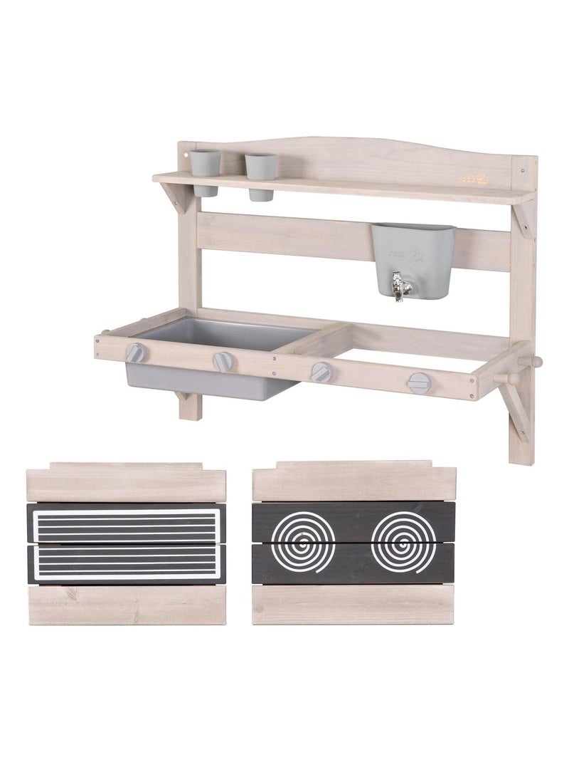 Cuisine d'extérieur à suspendre en bois FSC® + 2 gobelets ROBA N/A - Kiabi