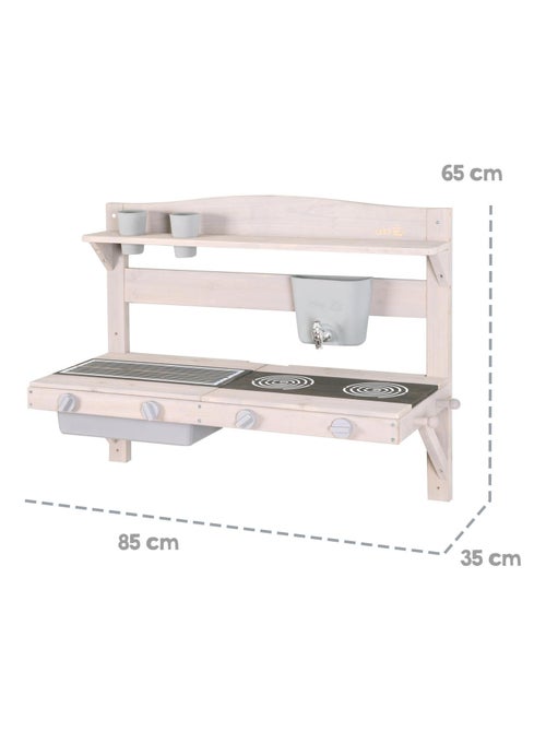 Cuisine d'extérieur à suspendre en bois FSC® + 2 gobelets ROBA - Kiabi