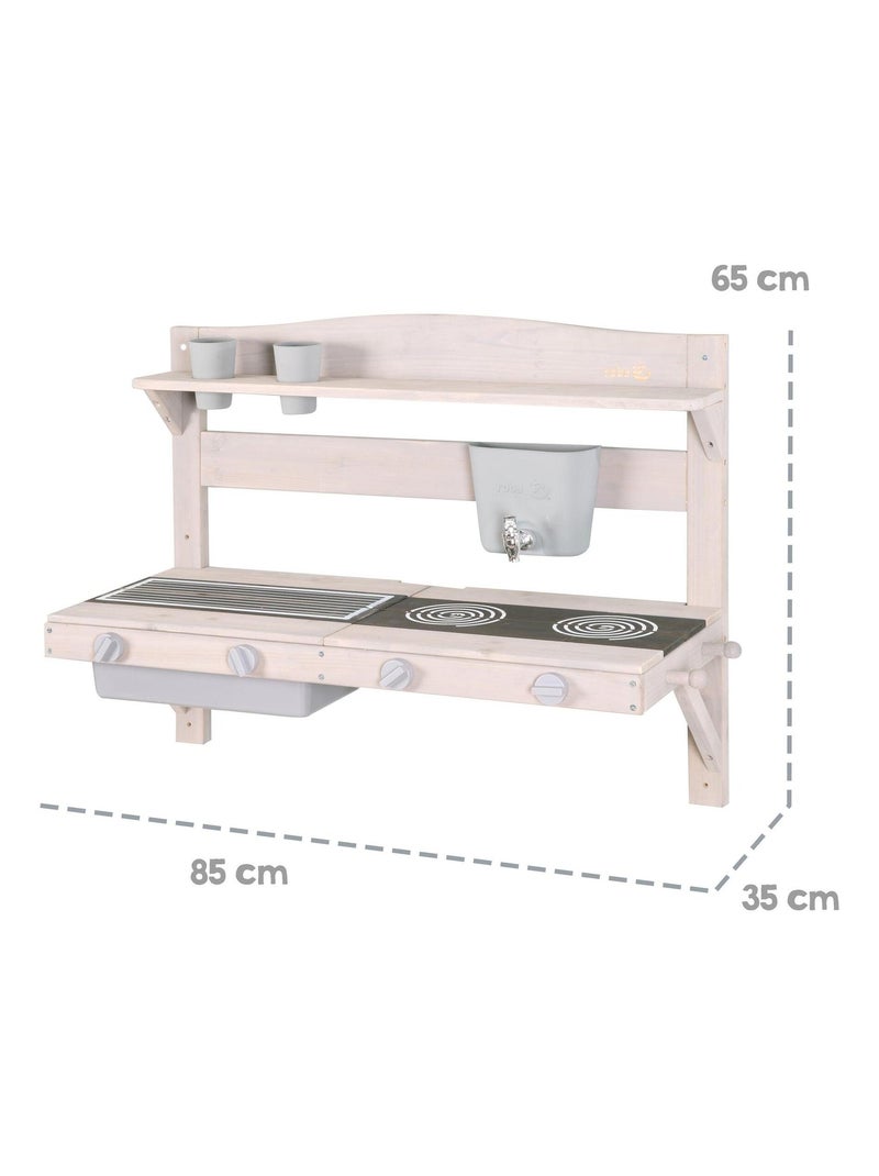 Cuisine d'extérieur à suspendre en bois FSC® + 2 gobelets ROBA N/A - Kiabi