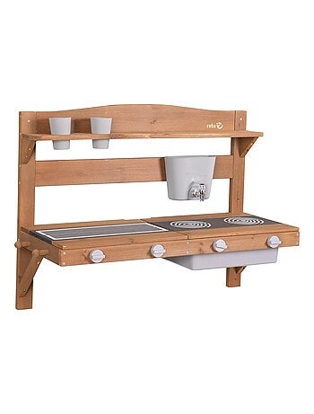 Cuisine d'extérieur à suspendre en bois FSC® + 2 gobelets ROBA