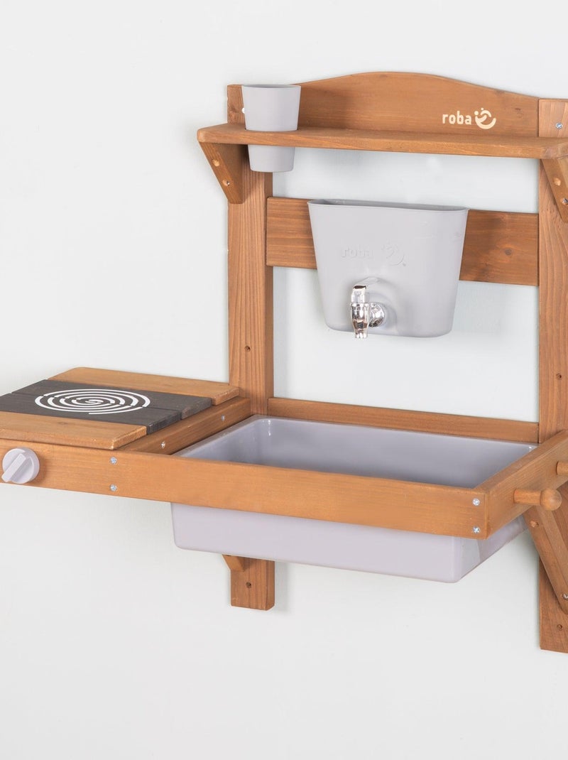 Cuisine d'extérieur à suspendre en bois FSC® + accessoires ROBA N/A - Kiabi