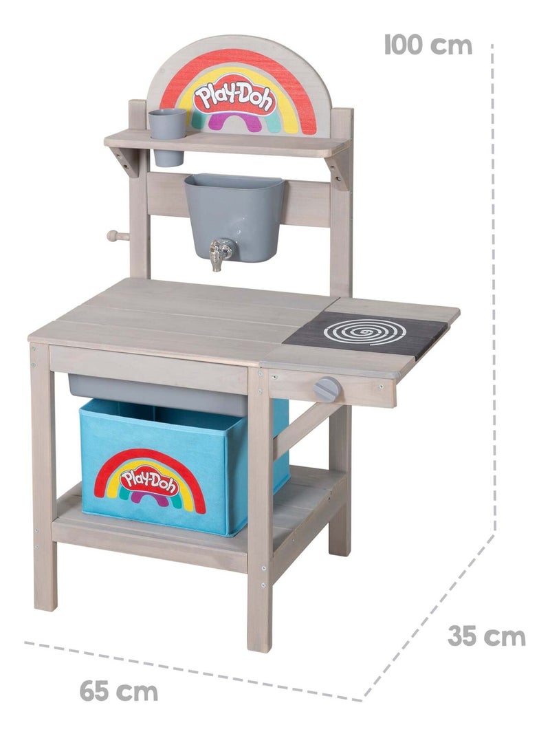 Cuisine d'extérieur avec kit de pâte à modeler + accessoires 'roba x Play-Doh' N/A - Kiabi