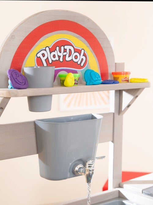 Cuisine d'extérieur avec kit de pâte à modeler + accessoires 'roba x Play-Doh' - Kiabi