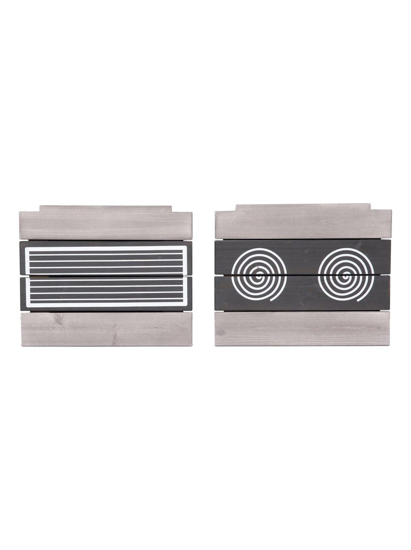 Cuisine d'extérieur en bois massif FSC® forme maison + accessoires ROBA N/A - Kiabi