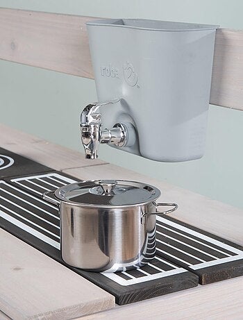 Cuisine d'extérieur en bois massif pour enfant + accessoires ROBA