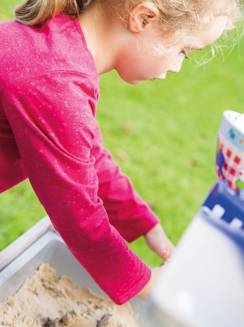 Cuisine d'extérieur pour enfant en bois massif résistant aux intempéries 'Fun Outdoor+' ROBA Gris - Kiabi