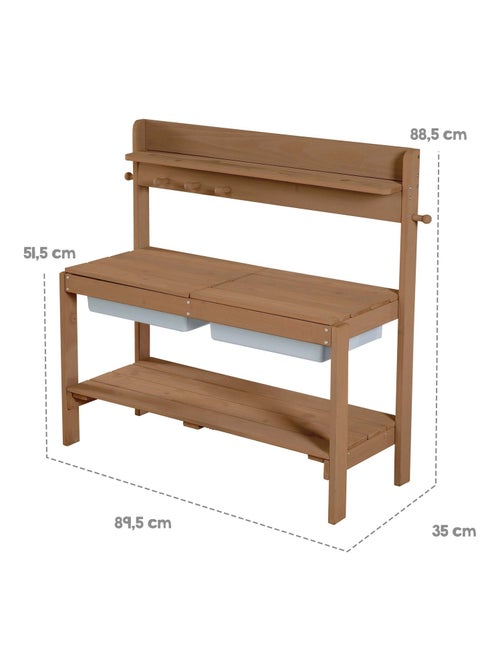 Cuisine d'extérieur pour enfant en bois massif résistant aux intempéries 'Fun Outdoor+' ROBA - Kiabi Cuisine d'extérieur pour enfant en bois massif résistant aux intempéries 'Fun Outdoor+' ROBA - Kiabi