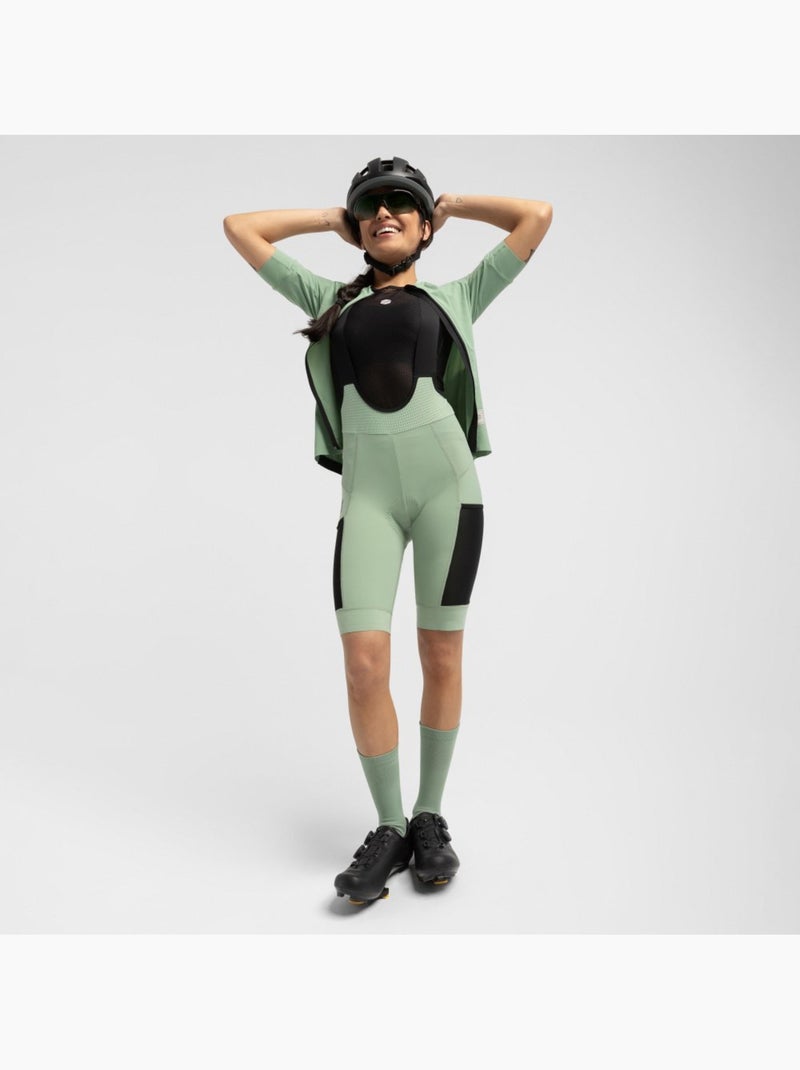 Cuissard cyclisme gravel femme cyclisme femme conifer Vert - Kiabi
