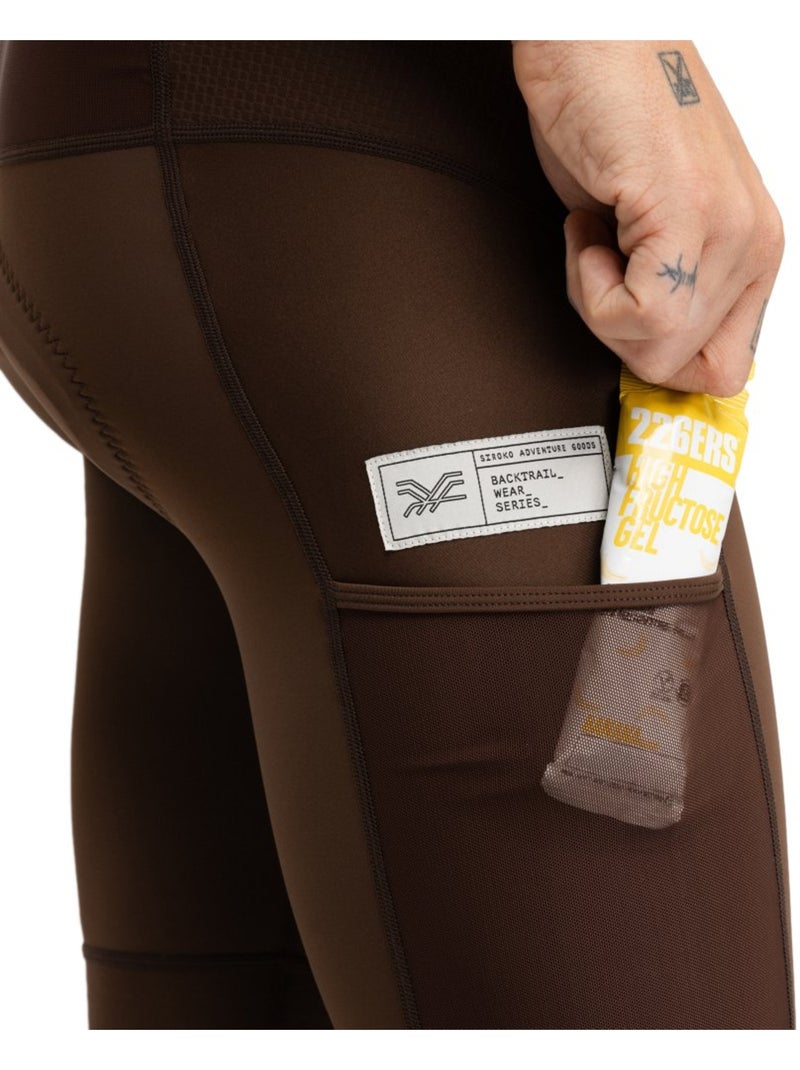 Cuissard cyclisme gravel homme cyclisme homme rugged Marron - Kiabi