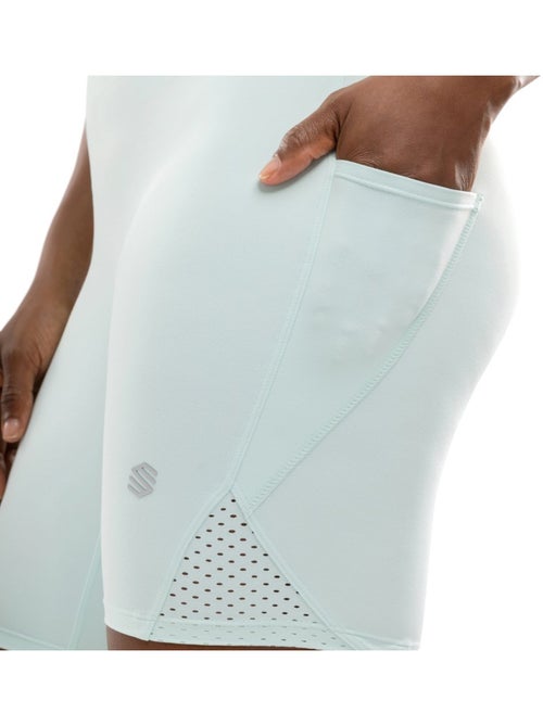 Cuissard de running femme fitness femme thames mint - Kiabi
