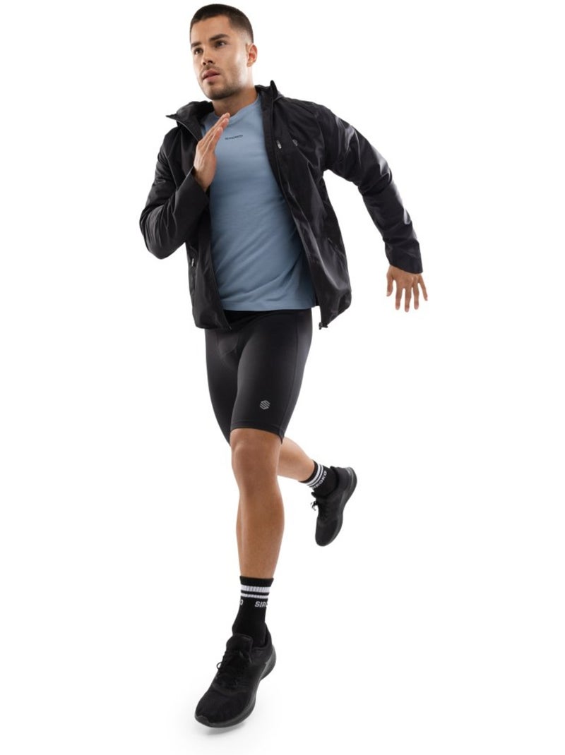 Cuissard de sport homme fitness homme press Noir - Kiabi