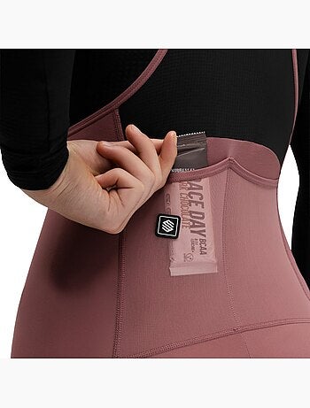 Cuissard long thermique cyclisme gravel femme cyclisme femme delta-w