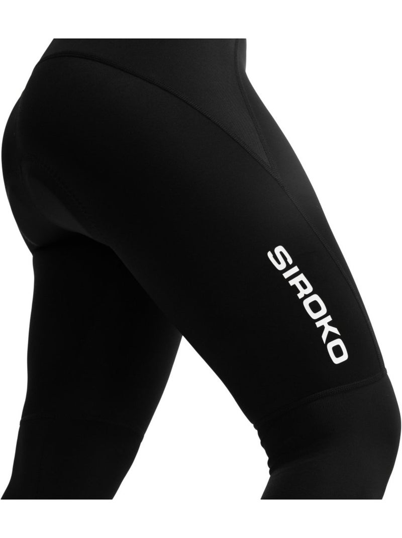 Cuissard long vélo avec peau femme cyclisme femme core lookout Noir - Kiabi