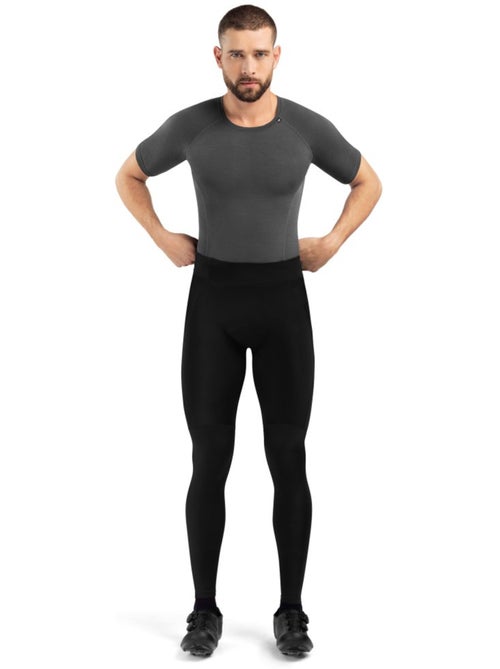 Cuissard long vélo avec peau homme cyclisme homme core topclass - Kiabi