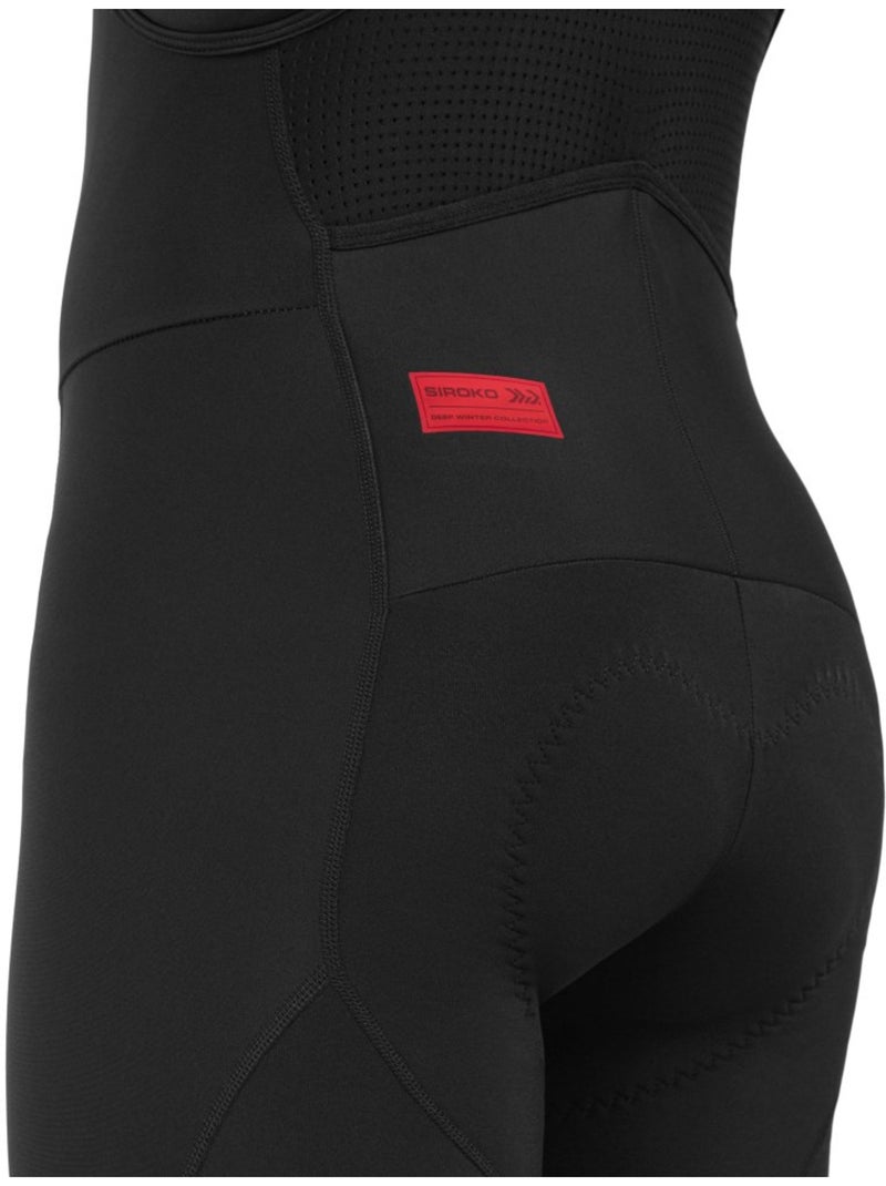Cuissard long vélo d’hiver homme cyclisme homme dw troms Noir - Kiabi