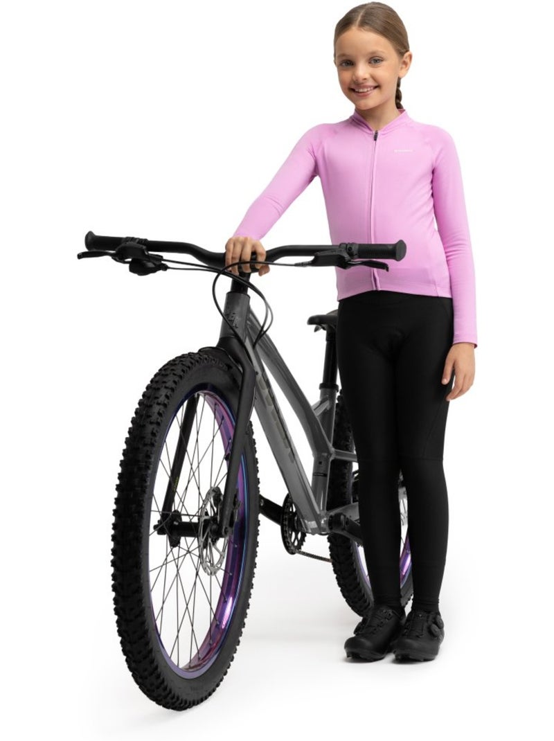Cuissard long vélo thermique avec peau fille cyclisme enfants k-core-g backflip Noir - Kiabi