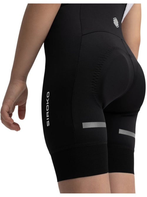 Cuissard vélo à bretelles fille cyclisme enfants k-core parkway - Kiabi