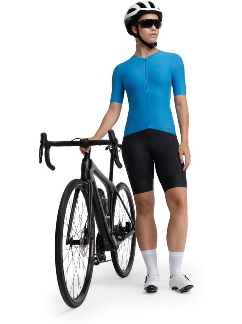 Cuissard vélo court biodégradable femme cyclisme femme srx fusion Noir - Kiabi