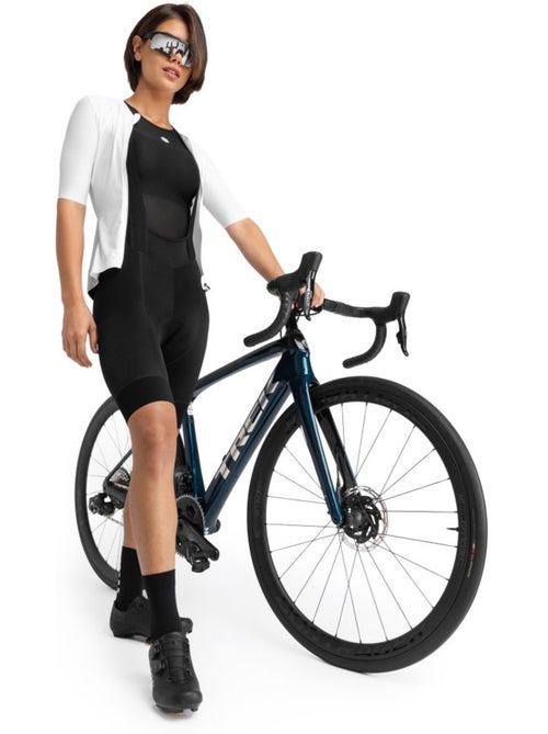 Cuissard vélo court en tissu recyclé femme cyclisme femme comet - Kiabi