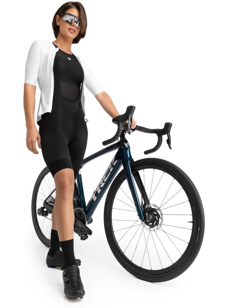 Cuissard vélo court en tissu recyclé femme cyclisme femme comet Noir - Kiabi