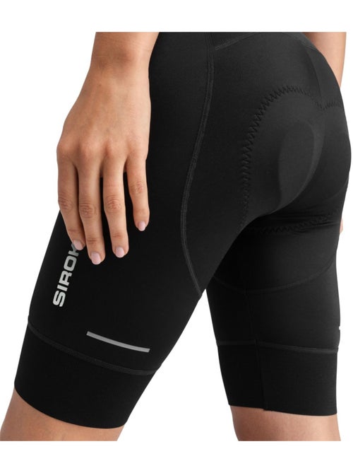 Cuissard vélo court en tissu recyclé femme cyclisme femme comet - Kiabi