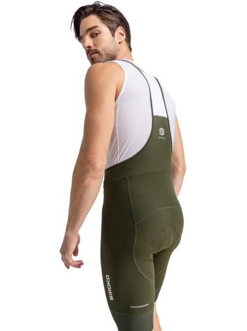 Cuissard vélo court en tissu recyclé homme cyclisme homme basil - Kiabi