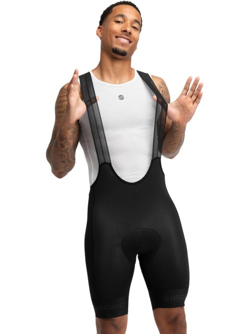 Cuissard vélo court en tissu recyclé homme cyclisme homme bx brocken - Kiabi