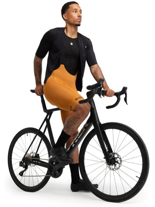 Cuissard vélo court en tissu recyclé homme cyclisme homme bx terres - Kiabi