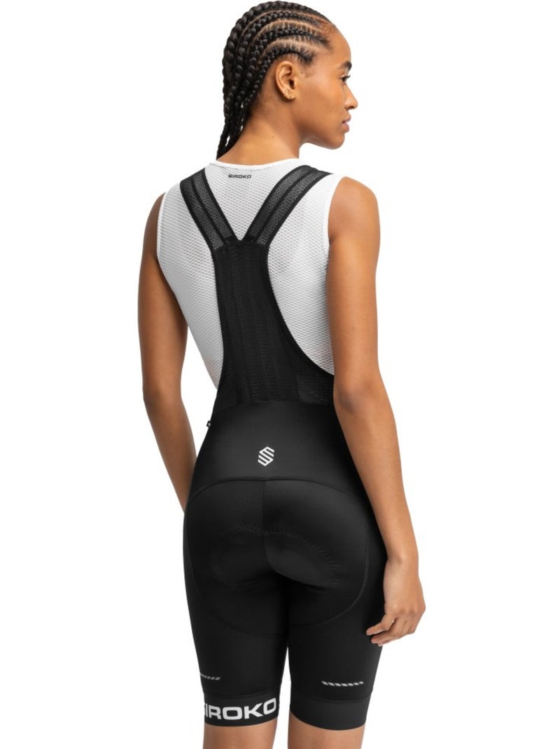 Cuissard vélo court femme cyclisme femme brabant Noir - Kiabi
