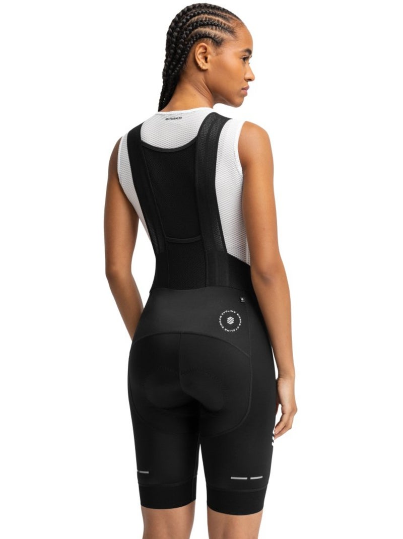 Cuissard vélo court femme cyclisme femme bx time trial Noir - Kiabi