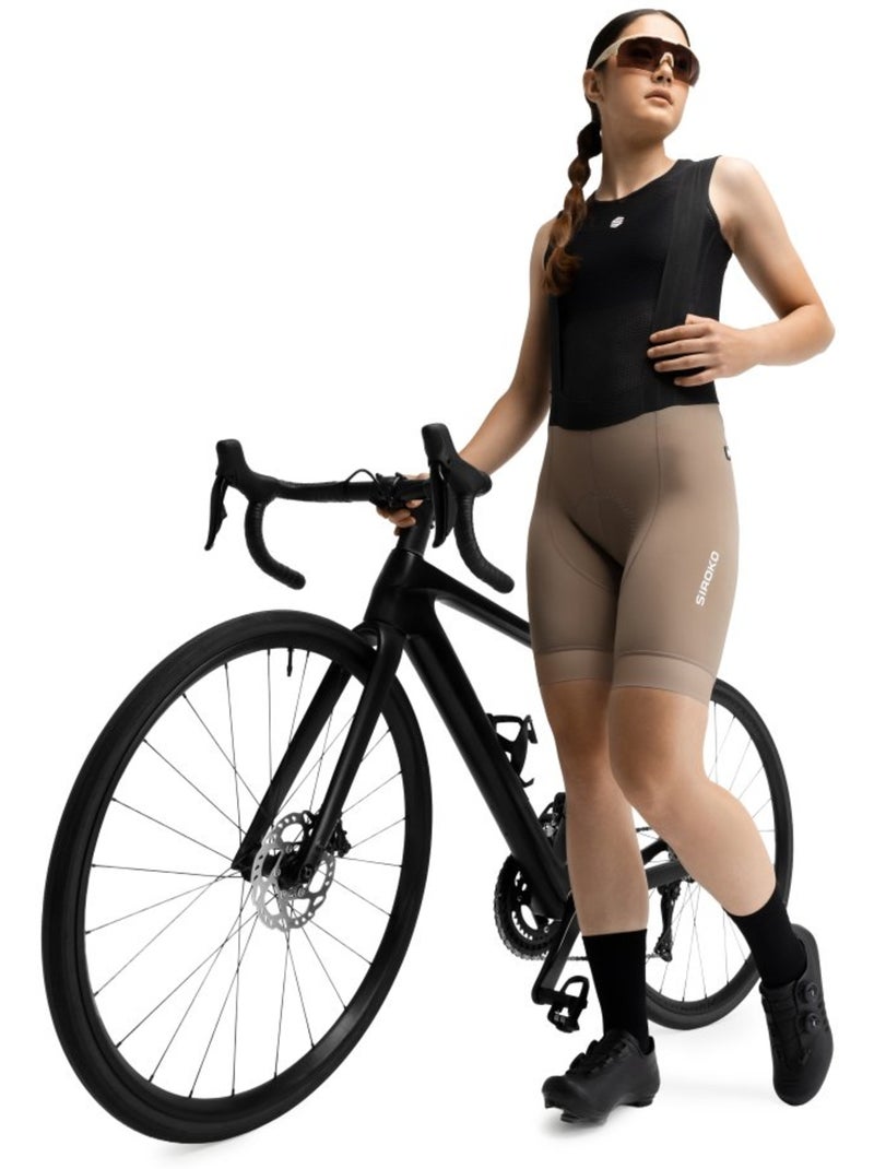 Cuissard vélo court femme cyclisme femme bx-w tsecore Marron - Kiabi