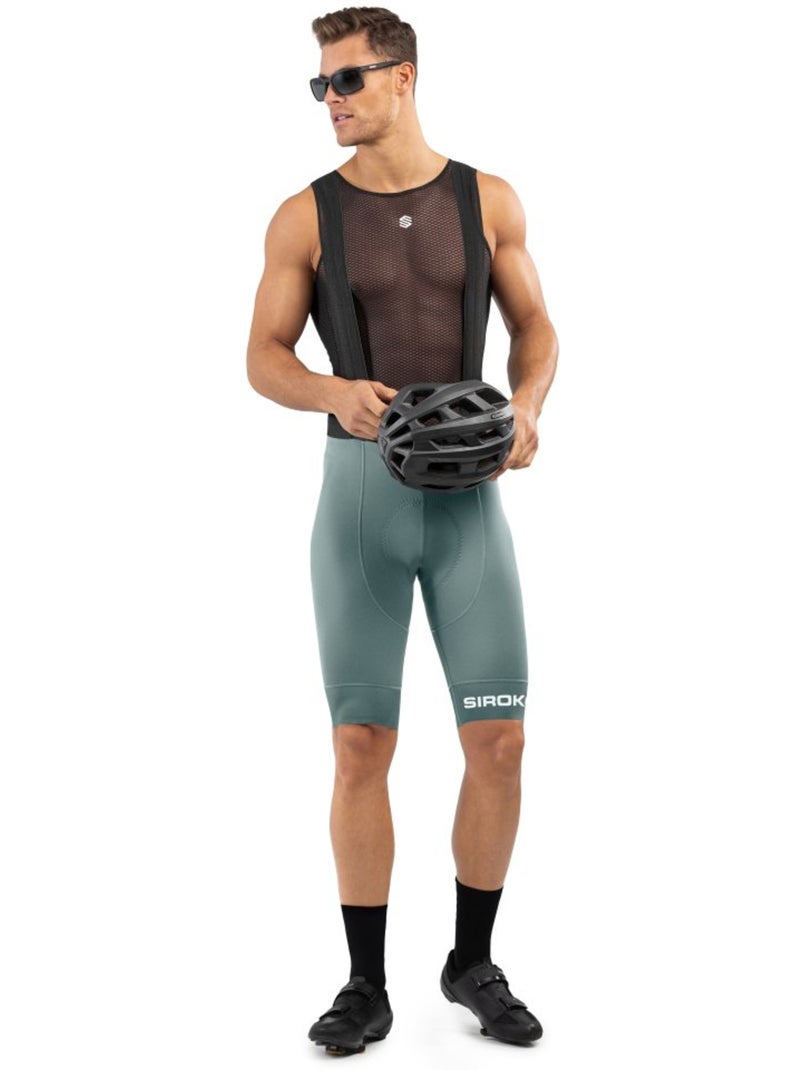 Cuissard vélo court homme cyclisme homme bx oberwald Vert foncé - Kiabi