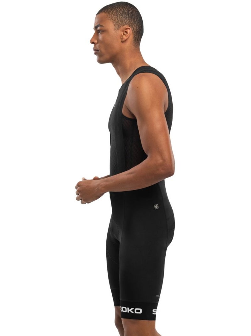 Cuissard vélo court homme cyclisme homme bx squadra Noir - Kiabi